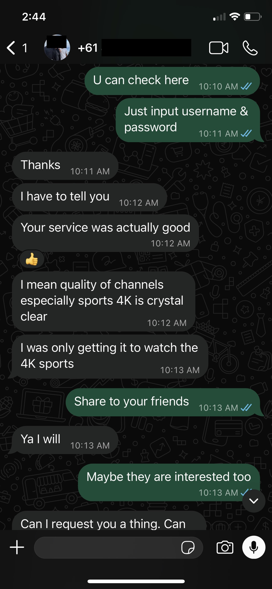 Customer Review